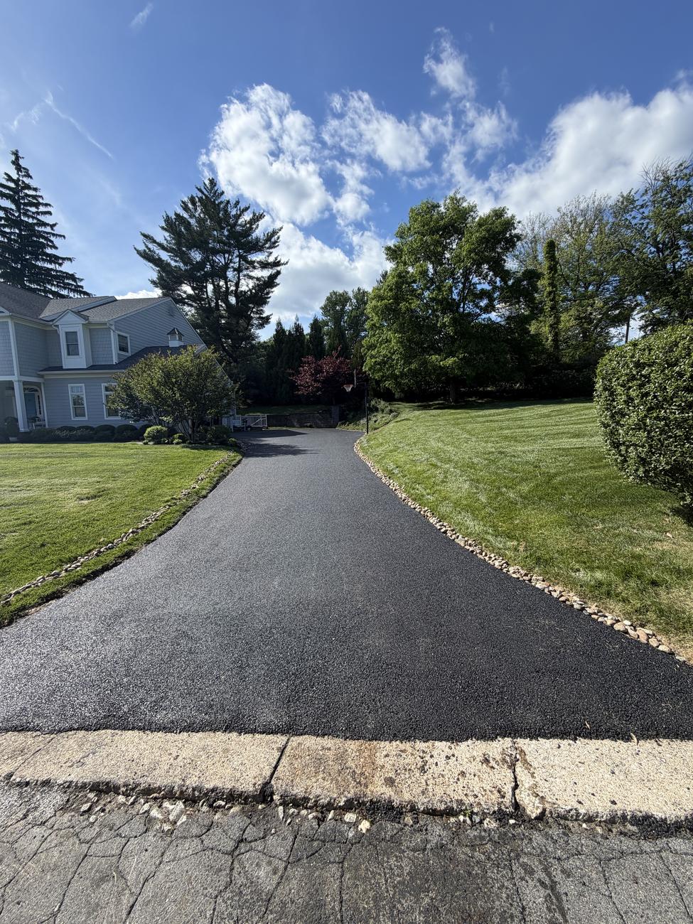 Asphalt Driveway Installation by W&W Asphalt